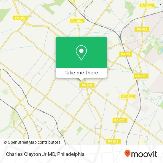 Charles Clayton Jr MD map