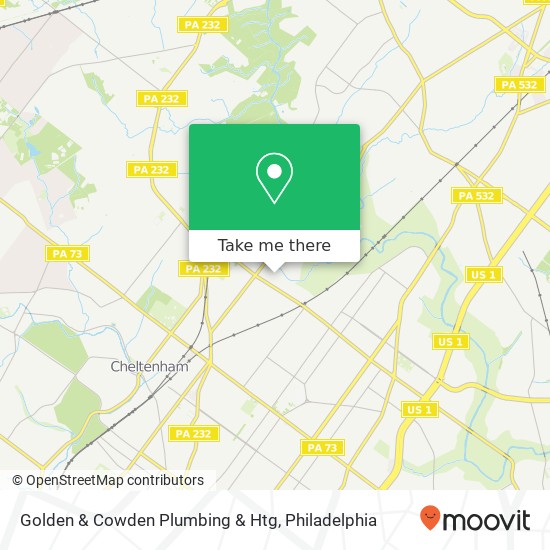 Mapa de Golden & Cowden Plumbing & Htg