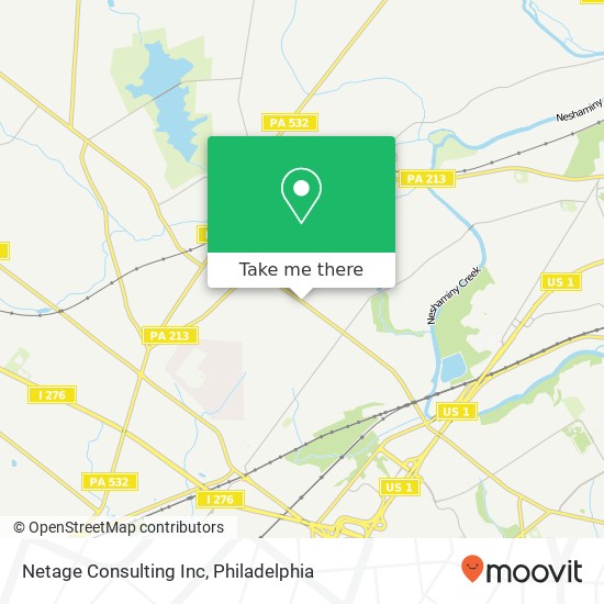 Mapa de Netage Consulting Inc