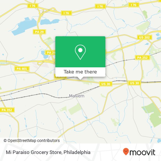 Mi Paraiso Grocery Store map