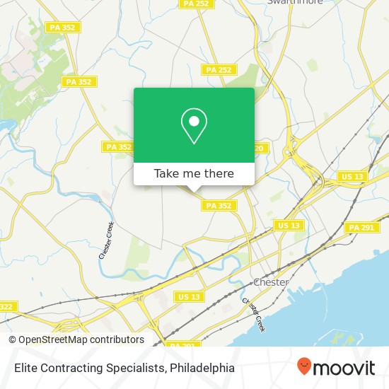 Elite Contracting Specialists map