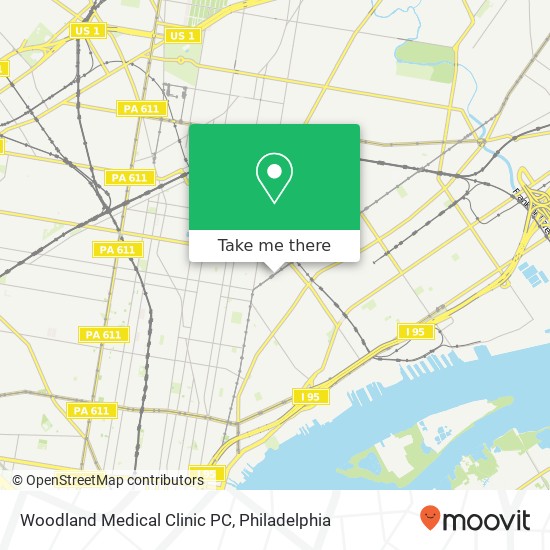 Woodland Medical Clinic PC map