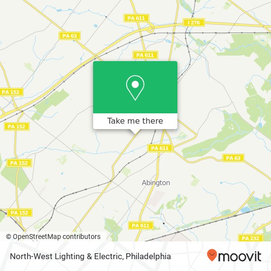 North-West Lighting & Electric map