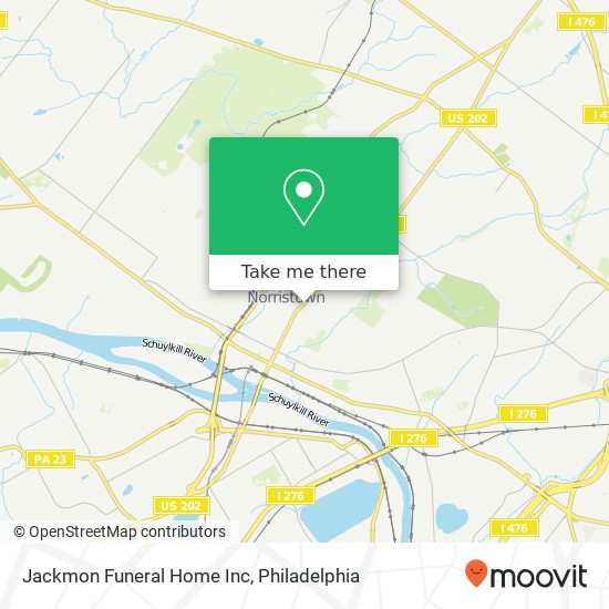 Jackmon Funeral Home Inc map