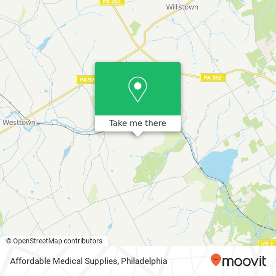 Affordable Medical Supplies map