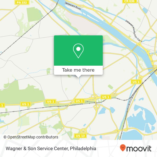 Wagner & Son Service Center map