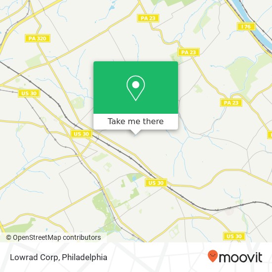 Mapa de Lowrad Corp