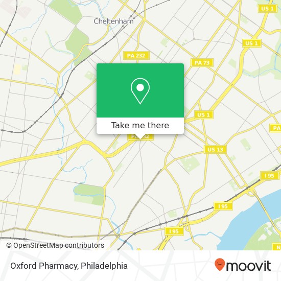 Oxford Pharmacy map