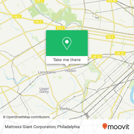 Mapa de Mattress Giant Corporation