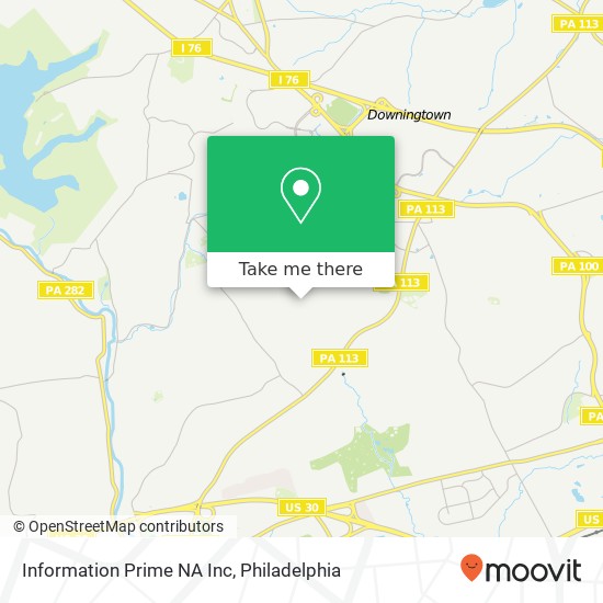 Information Prime NA Inc map