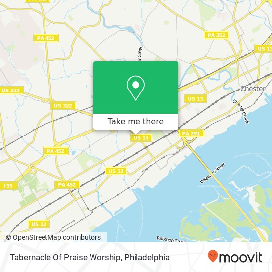 Tabernacle Of Praise Worship map