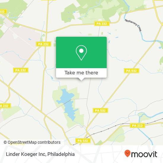 Mapa de Linder Koeger Inc