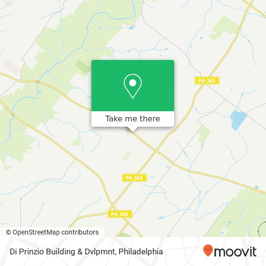 Mapa de Di Prinzio Building & Dvlpmnt