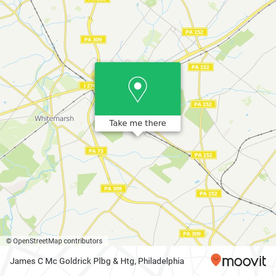 Mapa de James C Mc Goldrick Plbg & Htg