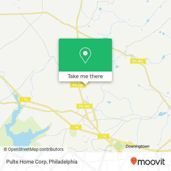 Mapa de Pulte Home Corp