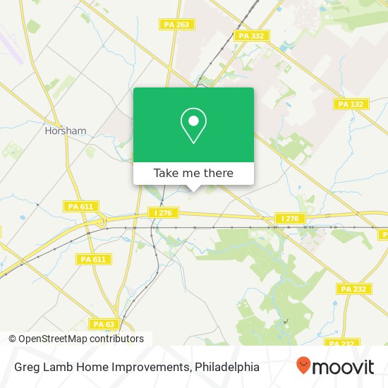 Greg Lamb Home Improvements map