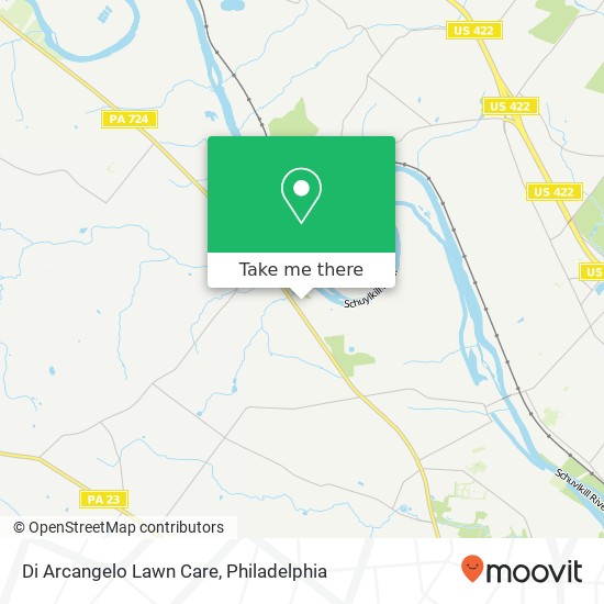 Di Arcangelo Lawn Care map