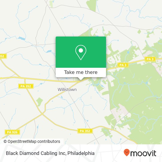 Mapa de Black Diamond Cabling Inc