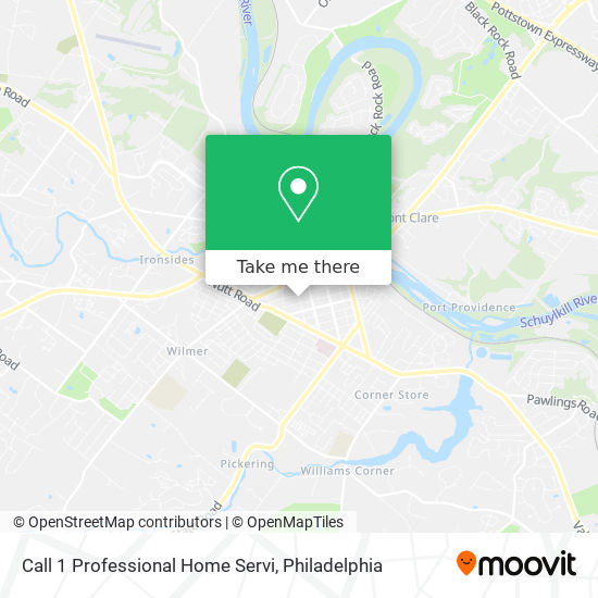 Call 1 Professional Home Servi map