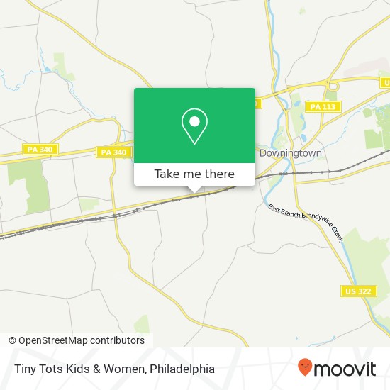 Mapa de Tiny Tots Kids & Women