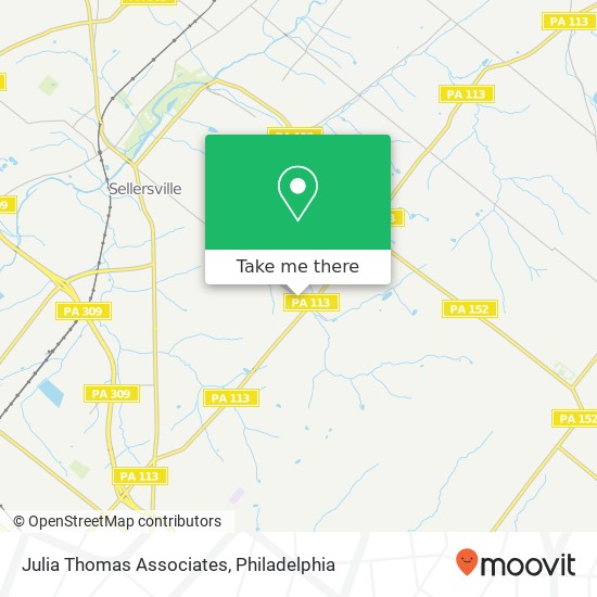 Mapa de Julia Thomas Associates