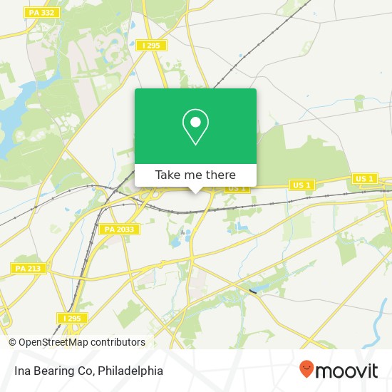 Mapa de Ina Bearing Co