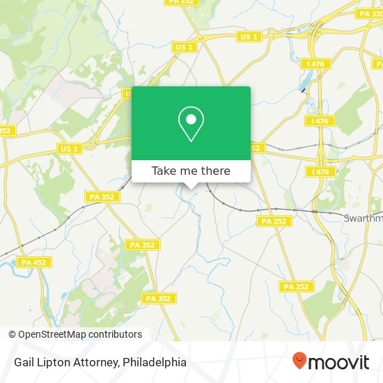 Mapa de Gail Lipton Attorney