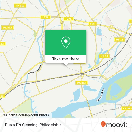 Mapa de Puala D's Cleaning