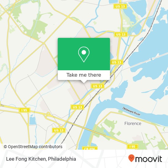 Lee Fong Kitchen map
