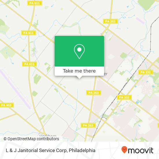 Mapa de L & J Janitorial Service Corp