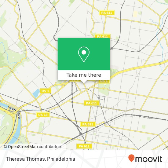 Mapa de Theresa Thomas