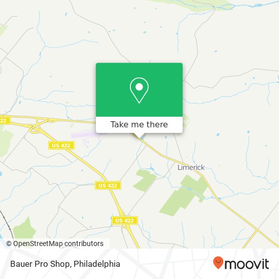 Bauer Pro Shop map