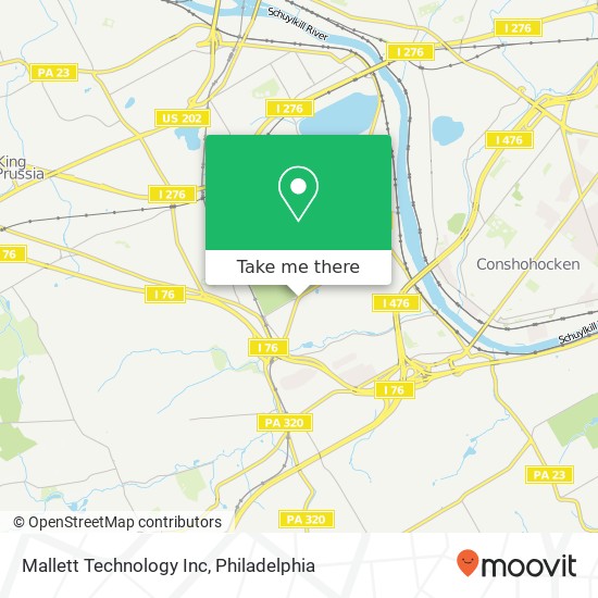 Mallett Technology Inc map