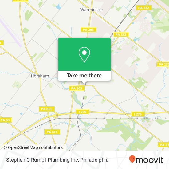 Mapa de Stephen C Rumpf Plumbing Inc