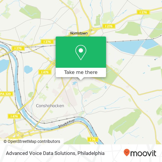 Mapa de Advanced Voice Data Solutions