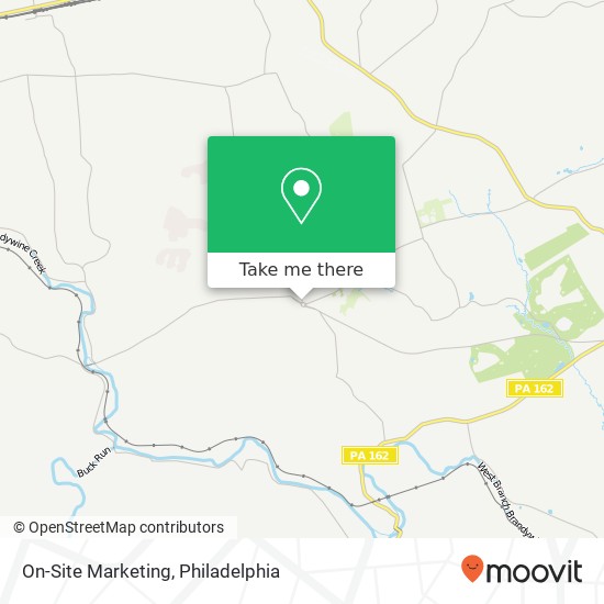 On-Site Marketing map