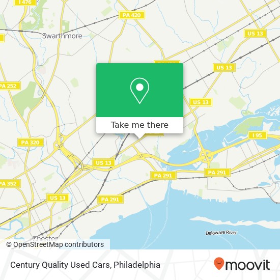 Mapa de Century Quality Used Cars