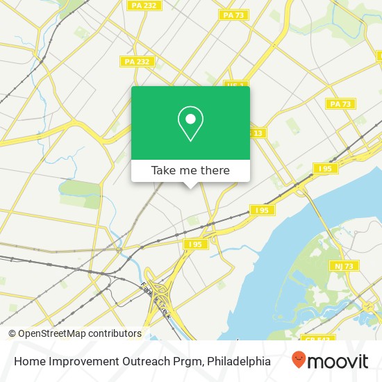 Mapa de Home Improvement Outreach Prgm