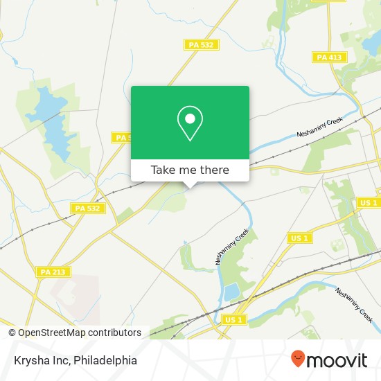 Mapa de Krysha Inc