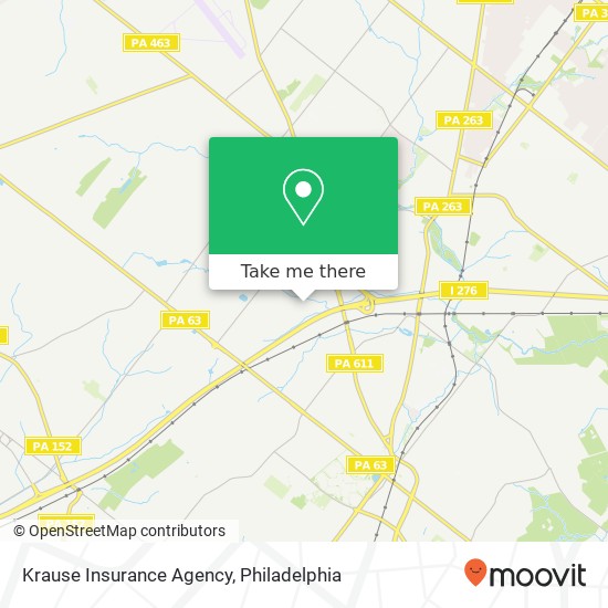 Mapa de Krause Insurance Agency