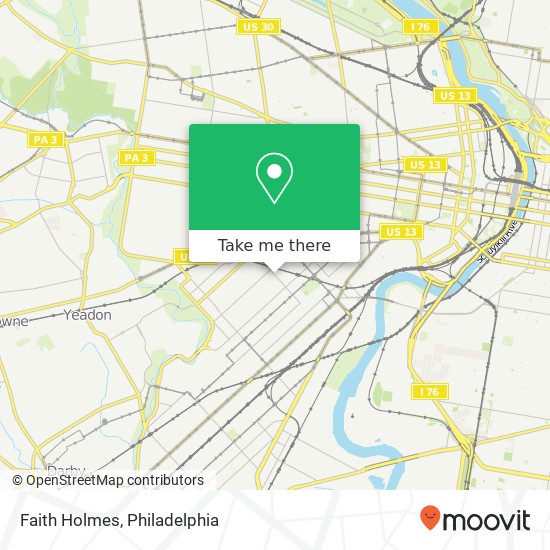 Faith Holmes map