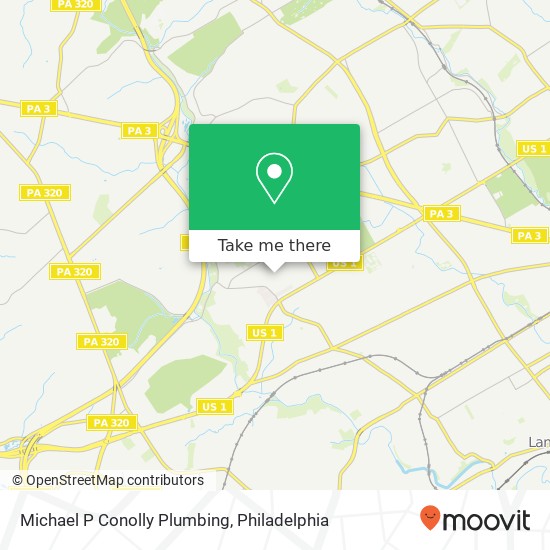 Mapa de Michael P Conolly Plumbing