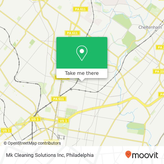 Mk Cleaning Solutions Inc map