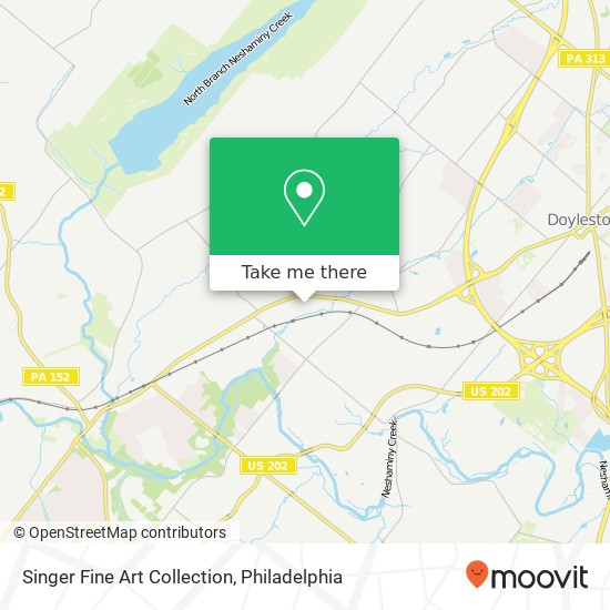 Mapa de Singer Fine Art Collection