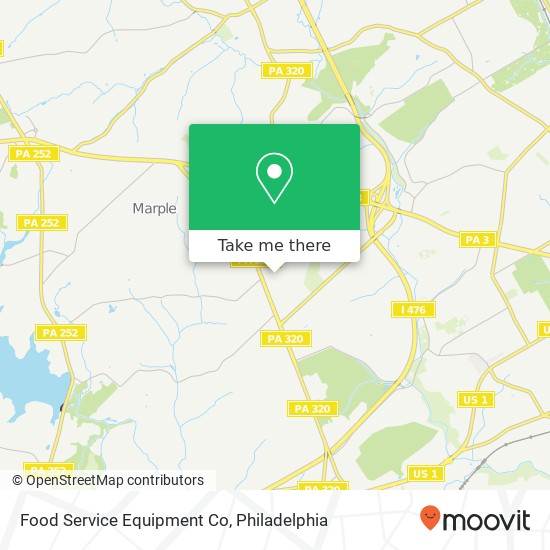 Mapa de Food Service Equipment Co