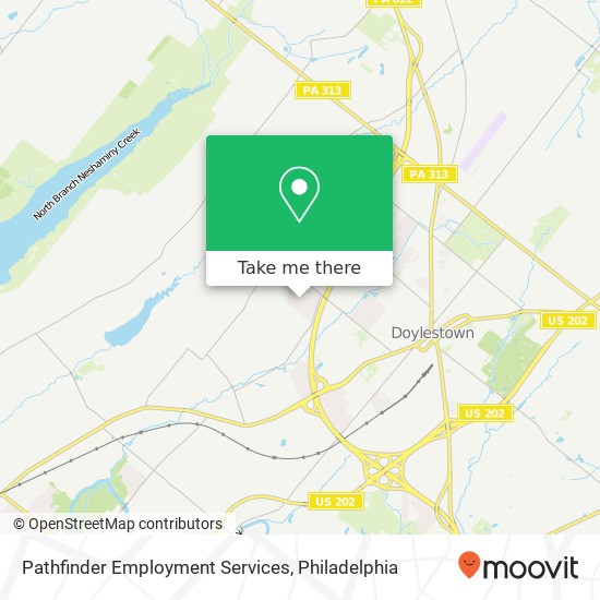 Pathfinder Employment Services map