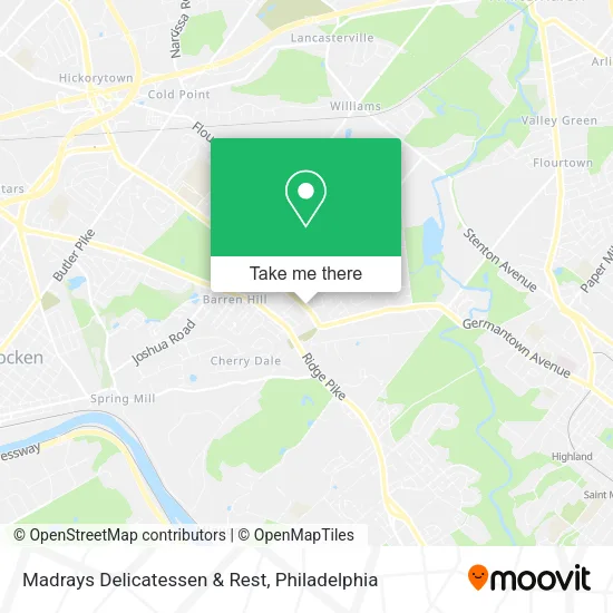 Mapa de Madrays Delicatessen & Rest