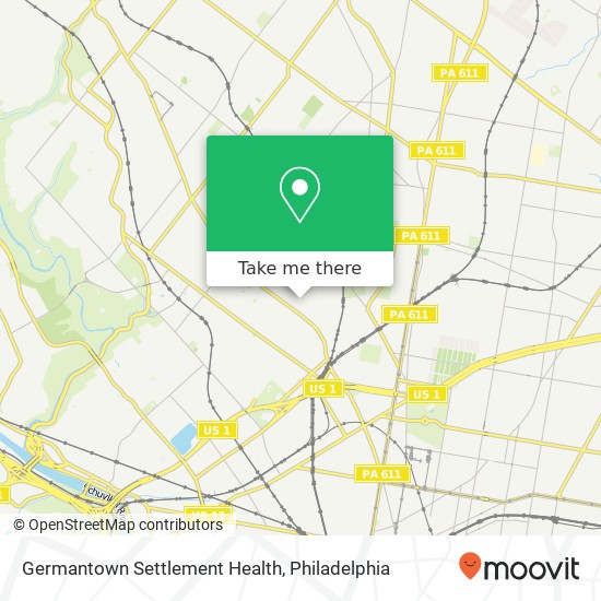 Germantown Settlement Health map