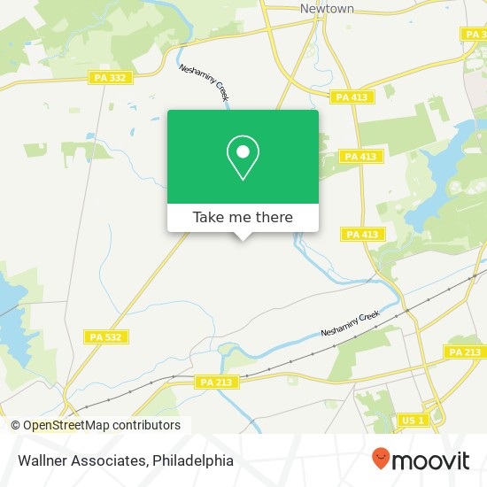 Wallner Associates map