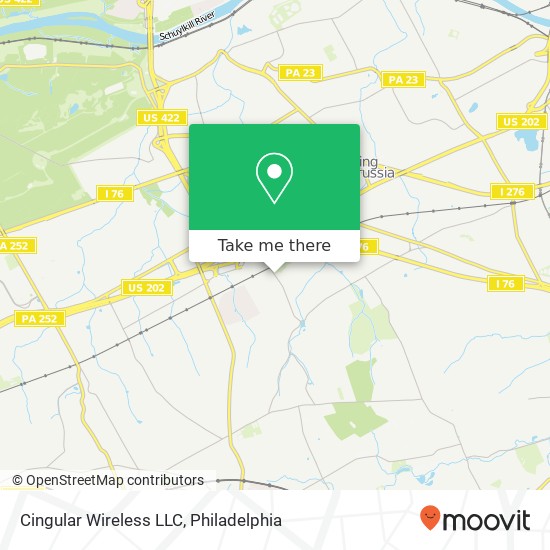 Mapa de Cingular Wireless LLC